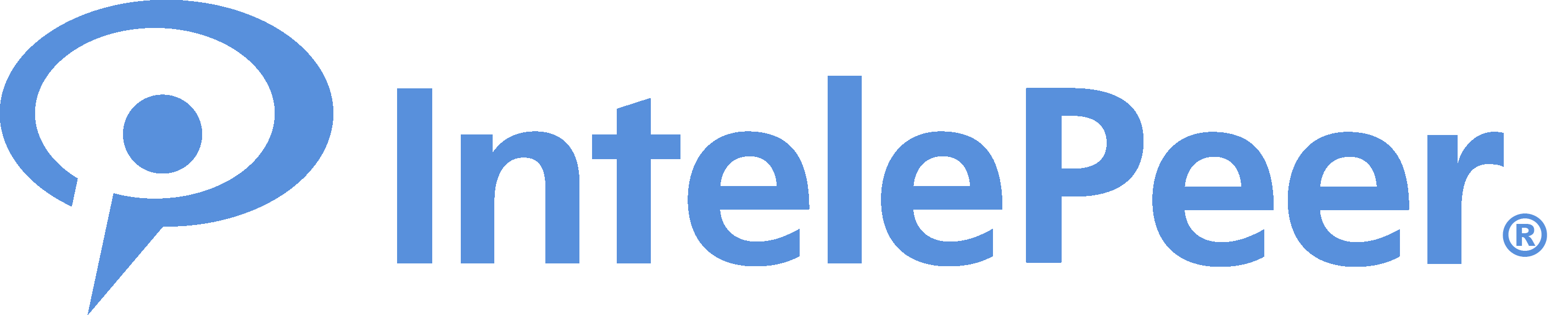 IntelePeer Blue Logo